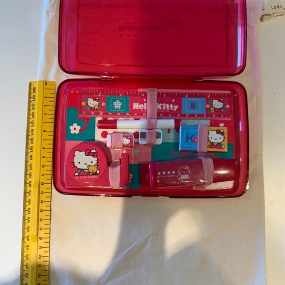 Lot of 3 items Hello Kitty Stationary Set Japan - Picture 3 of 13